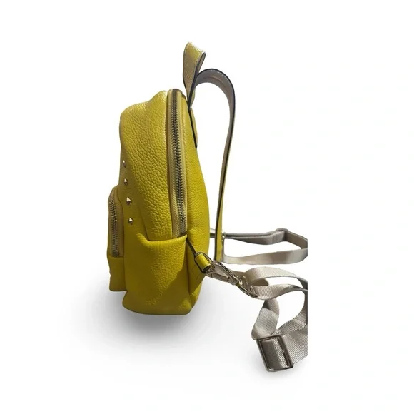 Michael Kors Erin Small Studded Convertible Backpack 9.5x7.5x3 - Picture 9 of 10